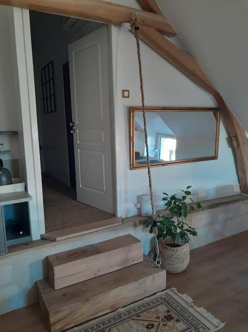 Le Repaire De Bacchus Apartamento Saint-Nicolas-de-Bourgueil Exterior foto