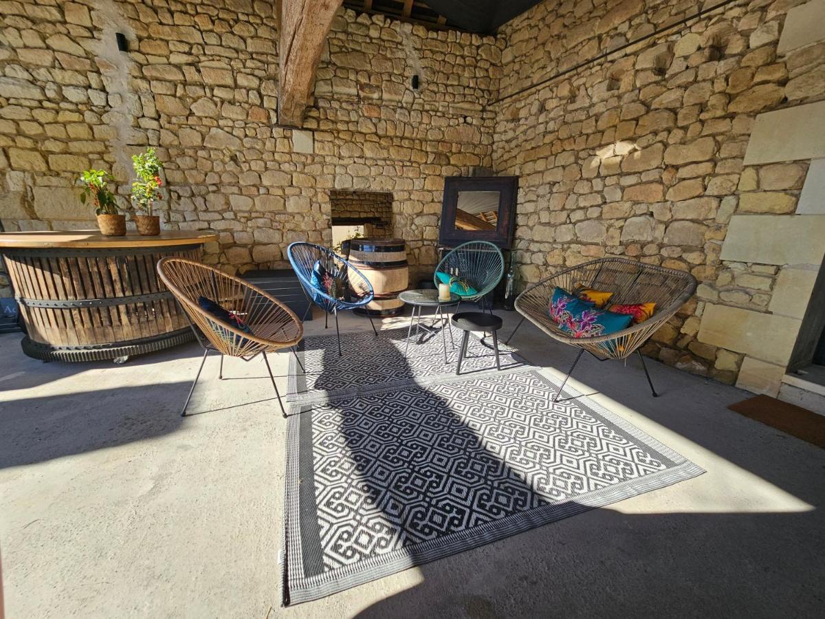 Le Repaire De Bacchus Apartamento Saint-Nicolas-de-Bourgueil Exterior foto